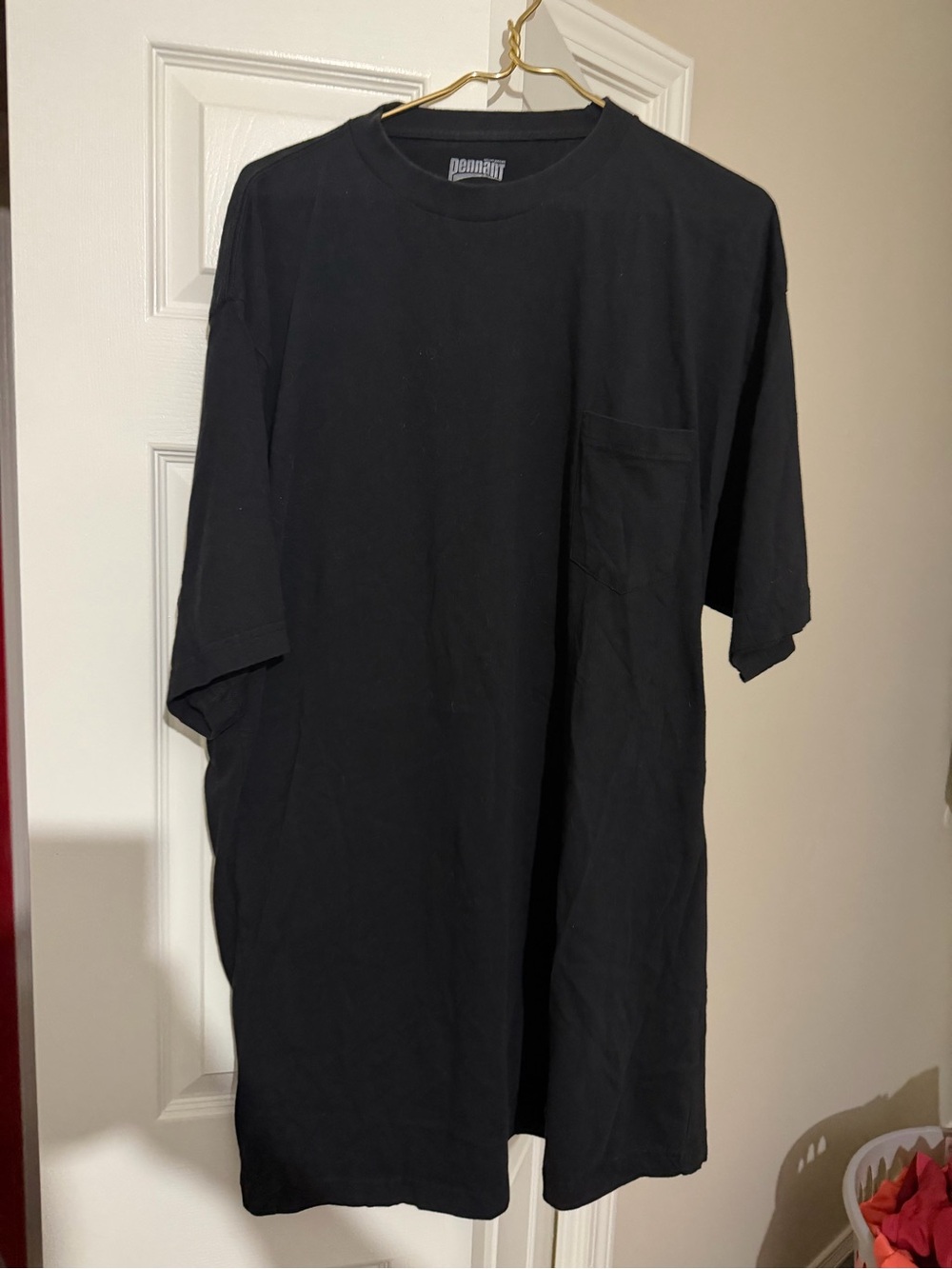 Men's Black Pocket Tee by Pennant - Classic Short Sleeve Shirt 2XLT